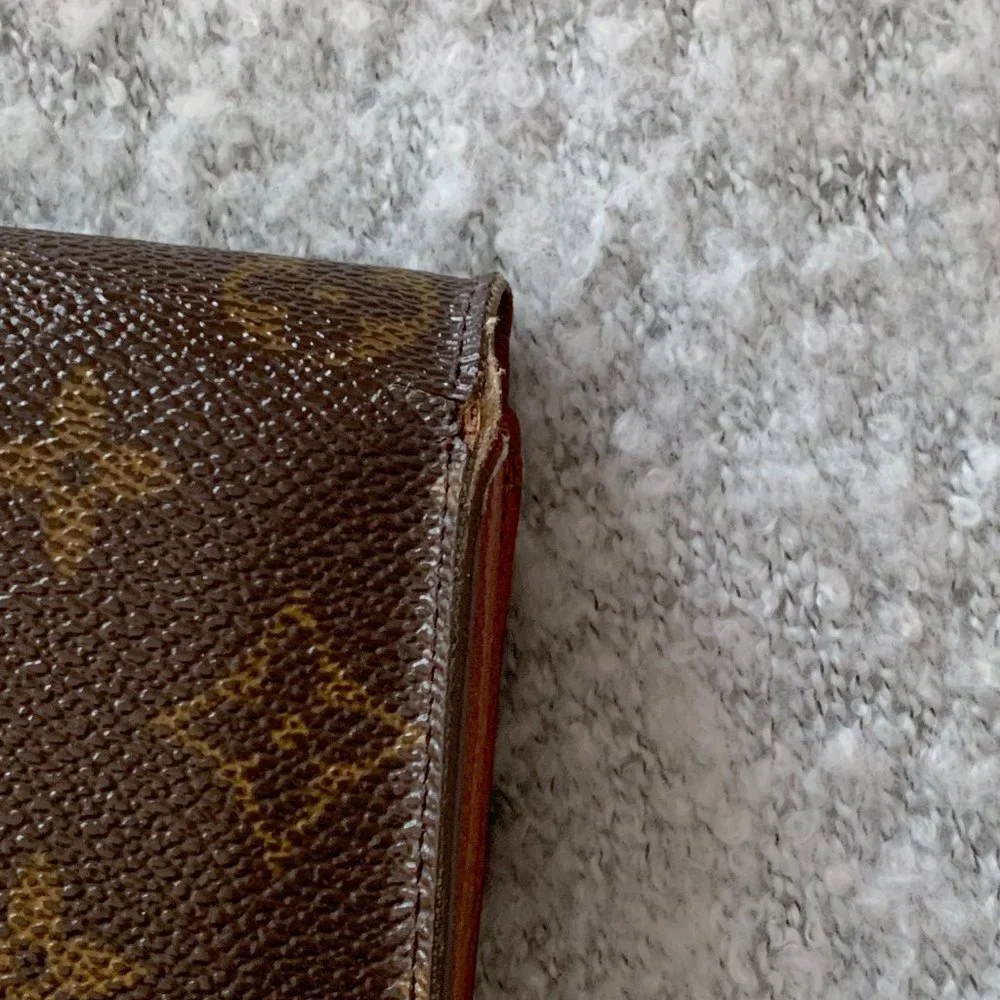 Louis Vuitton Monogram Sarah Wallet Envelope Wallet Authentic NICE Condi… - Picture 3 of 11